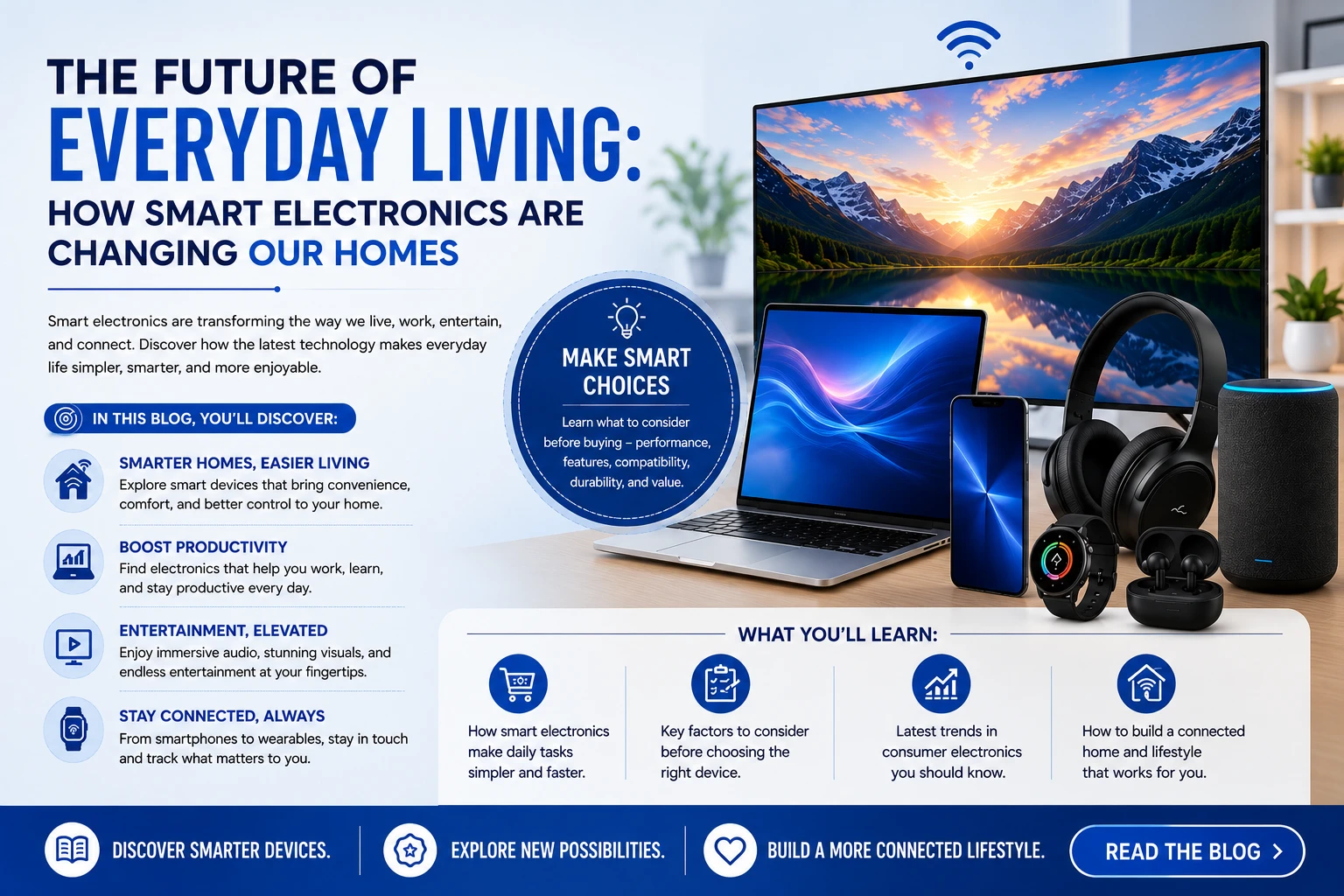 The Future of Everyday Living: How Smart Electronics Are Changing Our Homes