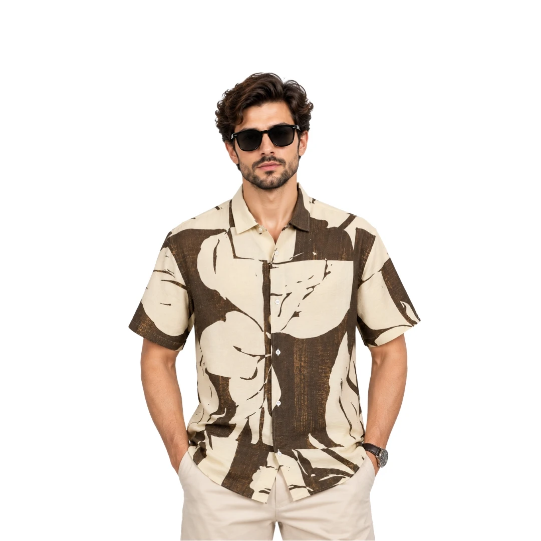 Tropical Print shirt for men